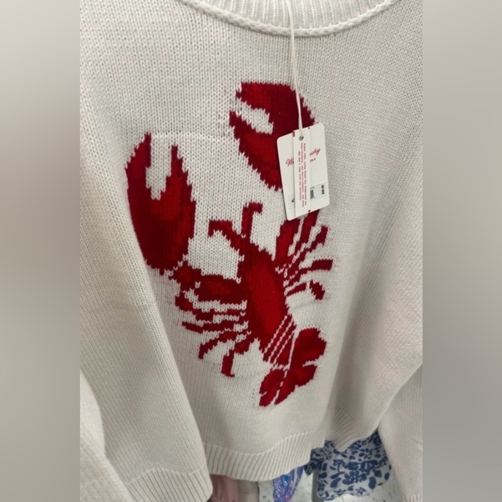 Fun lobster sweater